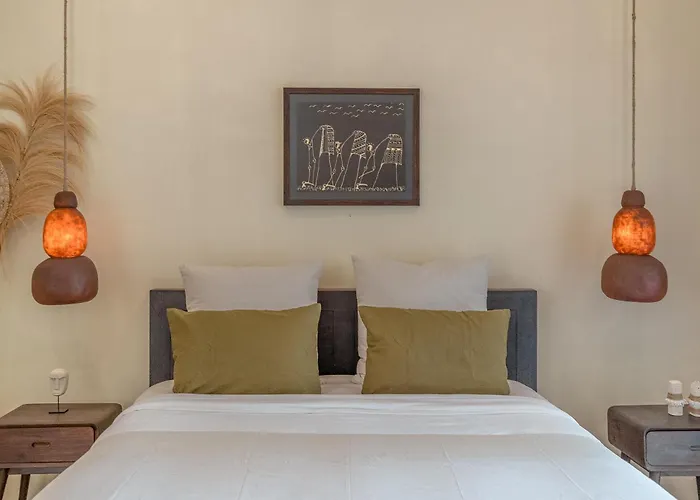 Zalana - Soul Of Nature Luxe Escape With Ethnic Charm Concept - 3 Min From Canggu